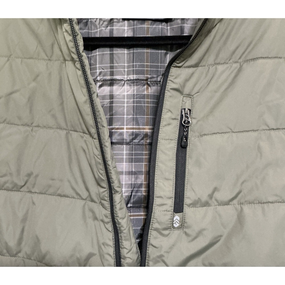Free Country Men's FreeCycle® Puffer Vest Duffle Olive Size XL Gorpcore NEW - Picture 7 of 9